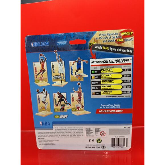 San Antonio Spurs Legend TONY PARKER Action Figure From McFarlane. White Jersey. - Picture 6 of 9